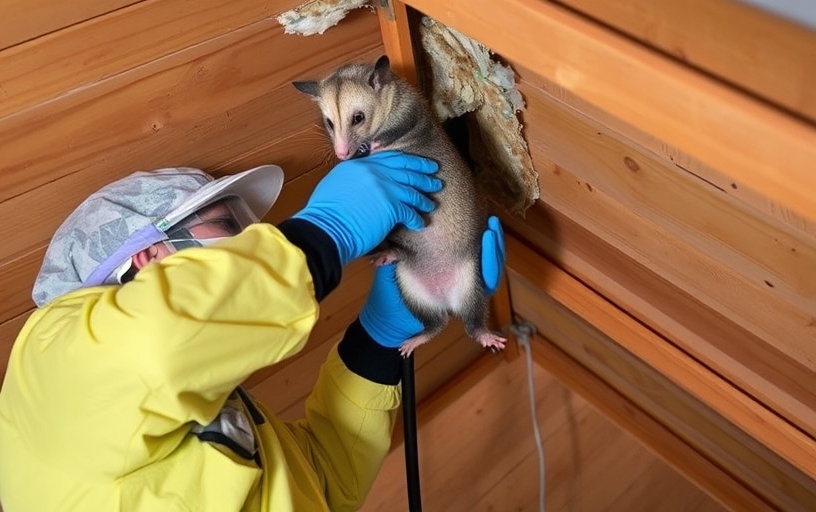 Roof & Ceiling Possum Removal in Clifton hill